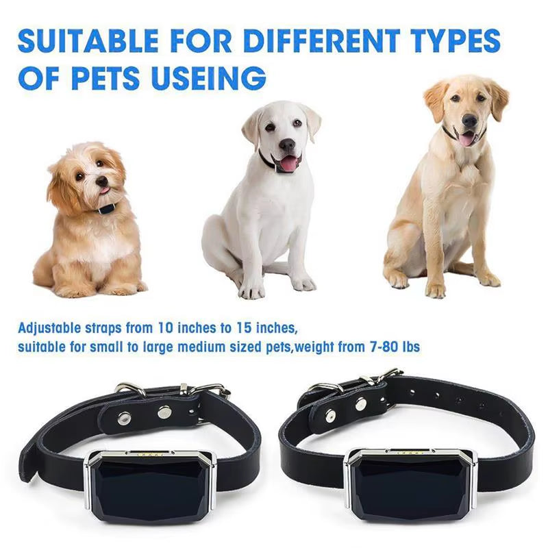 D2 GPS Smart Waterproof Pet Locator Universal Waterproof GPS Location Collar for Cats and Dogs Positioning Tracker Locating