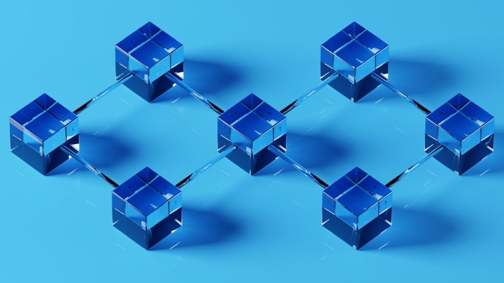 Blockchain network illustration for NetNapz Academy blockchain explorer guide. Photo by Shubham Dhage via Unsplash.