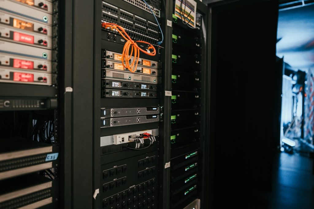 Server infrastructure for NetNapz Academy blockchain gas fees guide. Photo by Kevin Ache via Unsplash.