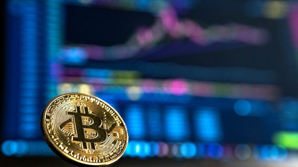 Bitcoin cryptocurrency coins
