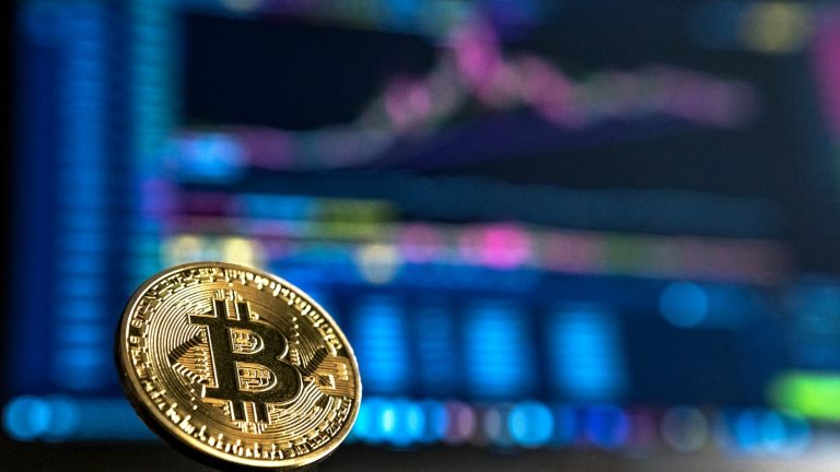 Bitcoin cryptocurrency coins