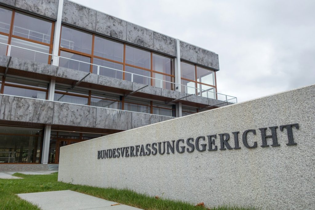 European legal and government building representing cryptocurrency tax regulation
