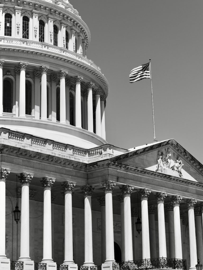 United States Capitol building representing US cryptocurrency market structure legislation