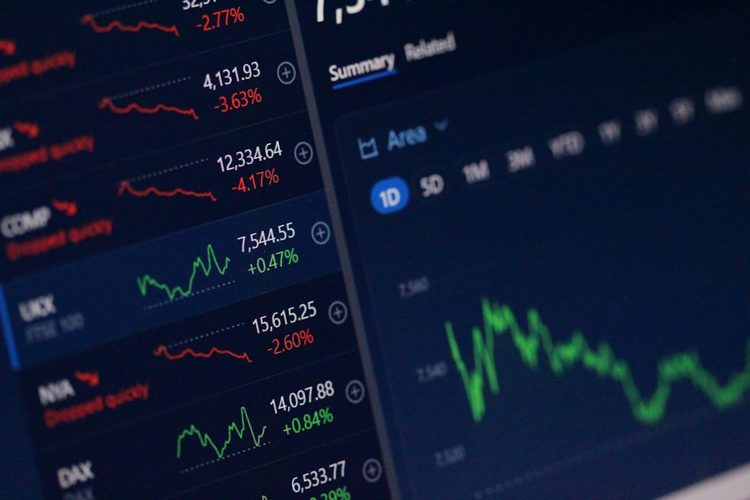 Digital finance interface representing tokenized U.S. stock trading