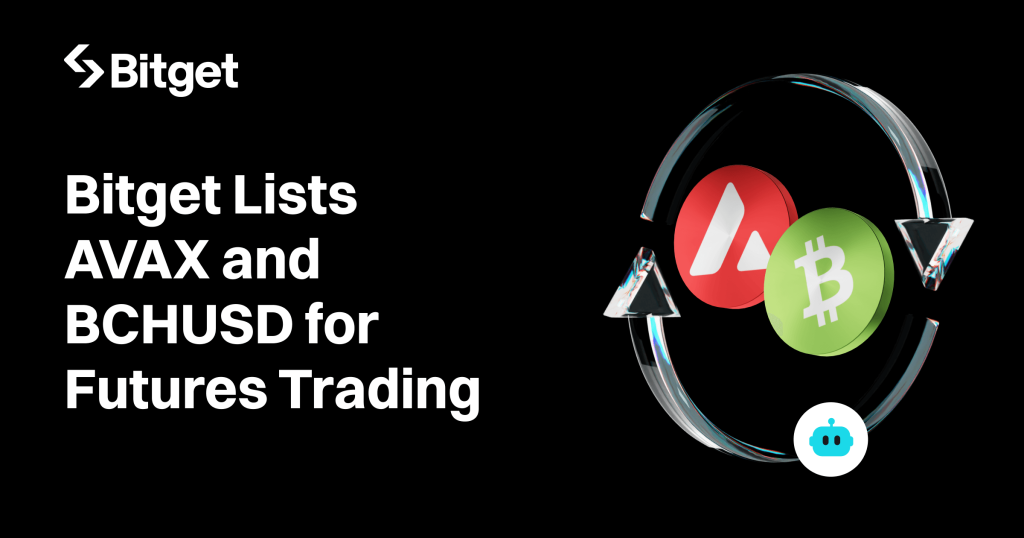 Bitget official branded cryptocurrency trading graphic