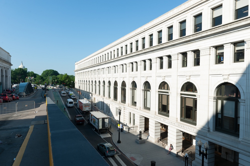 U.S. Bureau of Labor Statistics building in Washington, D.C.