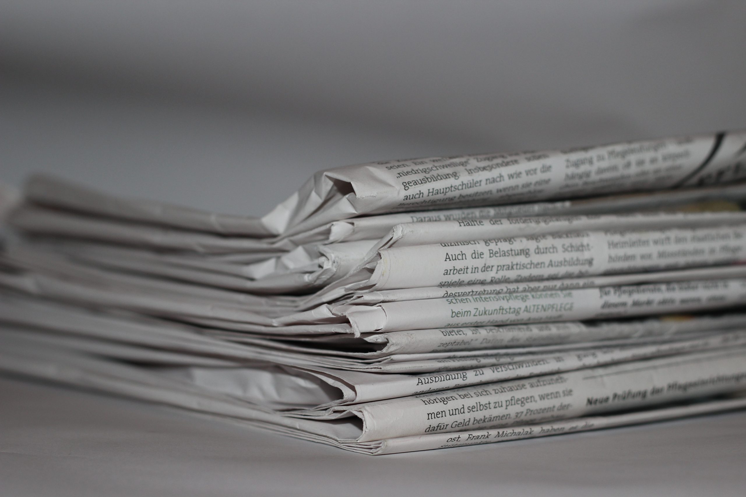 Stack of newspapers illustrating the NetNapz editorial update