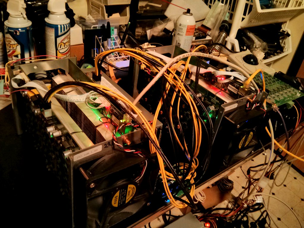Bitcoin mining hardware