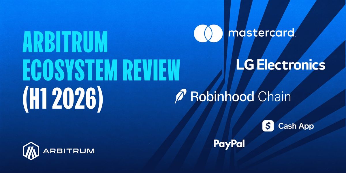 Arbitrum ecosystem graphic featuring Robinhood Chain