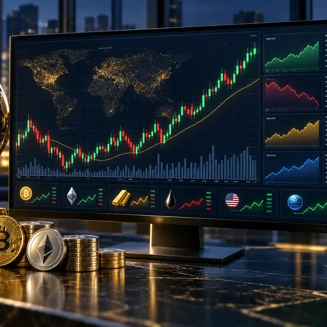 NetNapz live cryptocurrency and global market charts