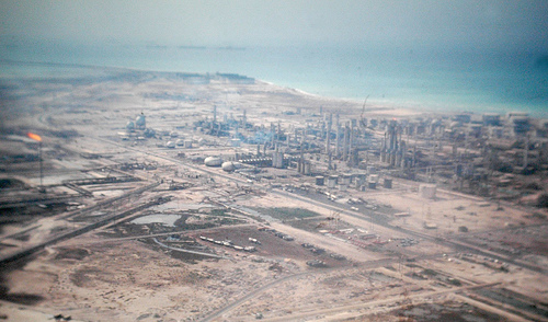 Saudi energy infrastructure representing Jazan refinery and Gulf supply risk