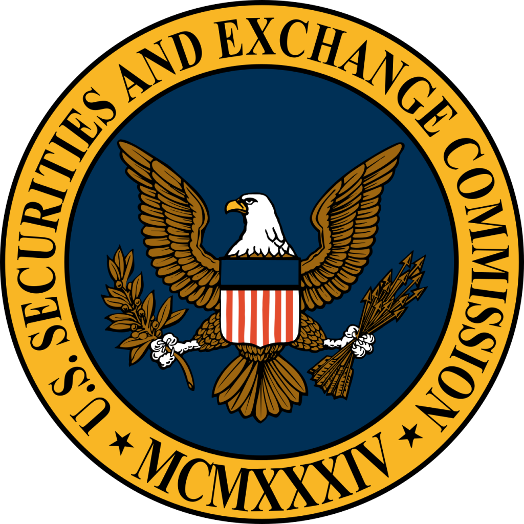 Seal of the U.S. Securities and Exchange Commission for coverage of its September 2026 crypto asset guidance