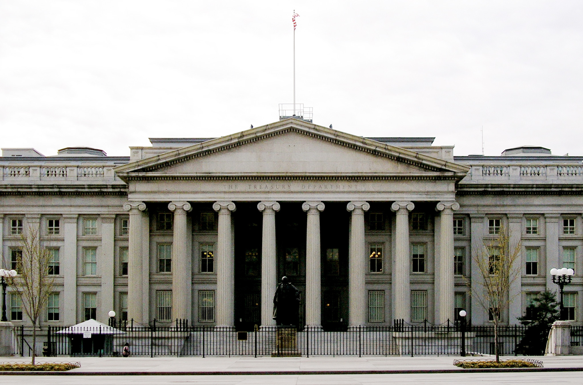 U.S. Treasury Department building in Washington, D.C.