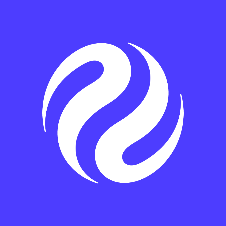 Official purple Injective emblem on white