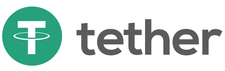 Complete Tether green symbol and wordmark identifying the company behind the Kazakhstan memorandum