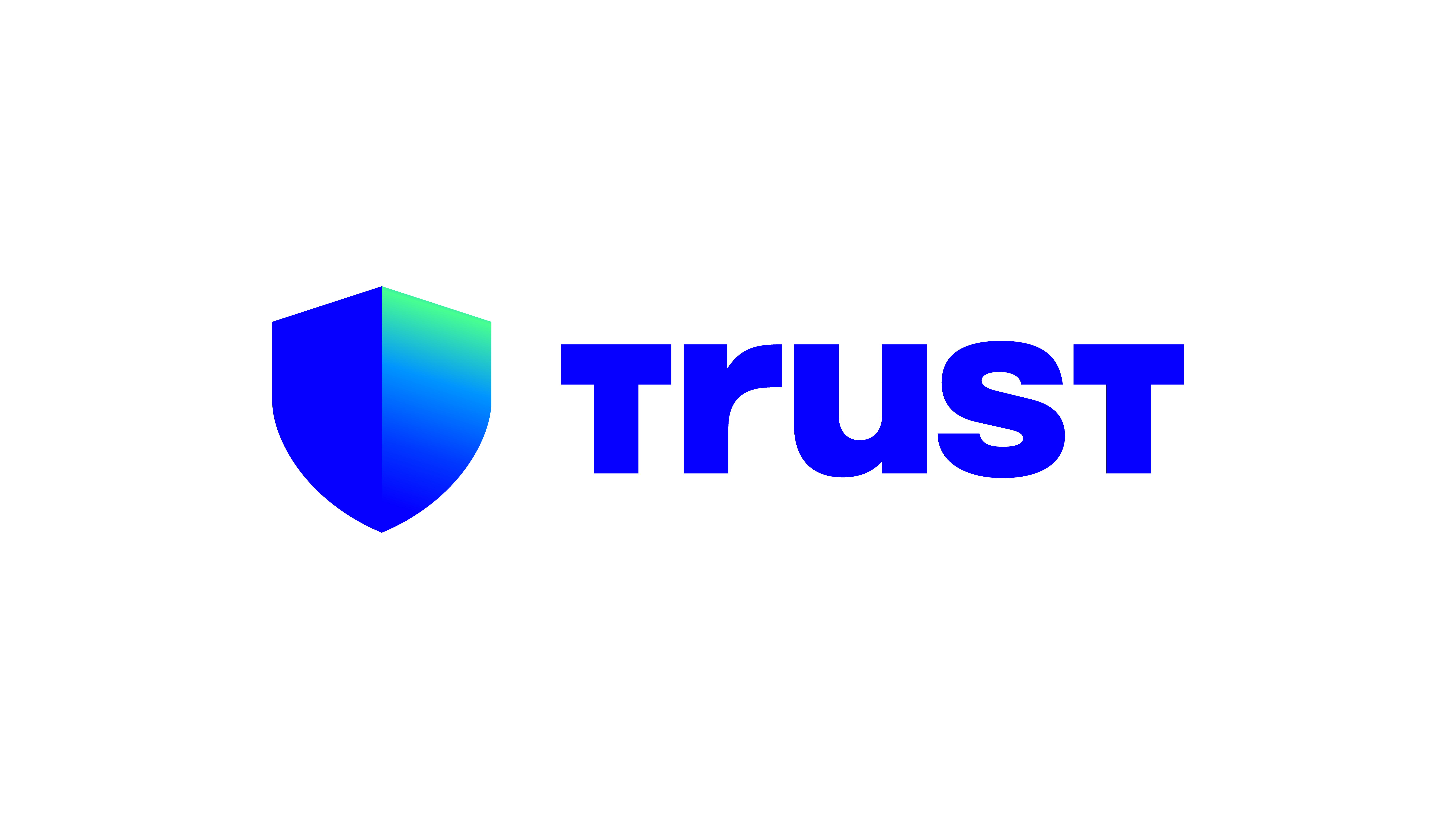 Official blue Trust Wallet brand logo